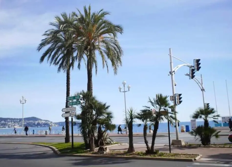 2P Moderne Proche Promenade Des Anglais, Apercu Mer Nice Apartment