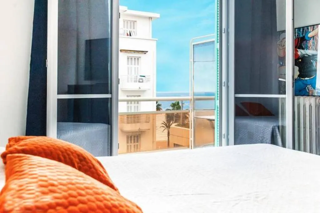 Apartment 2P Moderne Proche Promenade Des Anglais, Apercu Mer Nice France