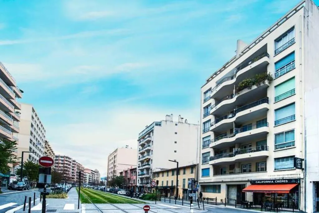 Apartment 2P Moderne Proche Promenade Des Anglais, Apercu Mer Nice